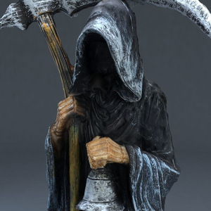 Regalos festivos <span class=keywords><strong>Hell</strong></span> Reaper adorno de resina Estatua de la Muerte Santa esculturas de Santa Muerte moldes de resina para la decoración del hogar de Halloween - Product Image 2