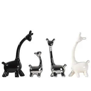 Personalizado resina veado estátua Moderna simples TV armário casa acessórios animal escultura vinho armário desktop decoração criativa