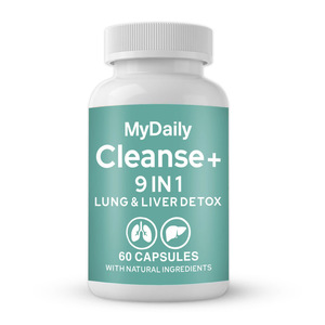 MyDaily Cleanse 9 IN1 DESINTOX DE HÍGADO PULMóN Mejora la inmunidad Suplementos de hierbas 60 CÁPSULAS VEGETARIANAS - Product Image 4
