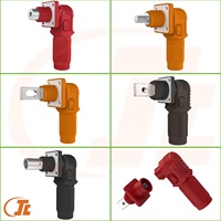 Connecteur de batterie haute tension 1500V à angle droit 70A-500A pour système de stockage d'énergie