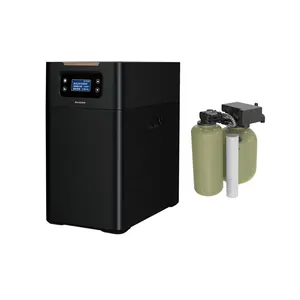 KEMAN SS-HK1 New Product 1.5 Tons Double FRP Tank Automatic Water Softener With 14L Resin 0913 and 0615 Tanks