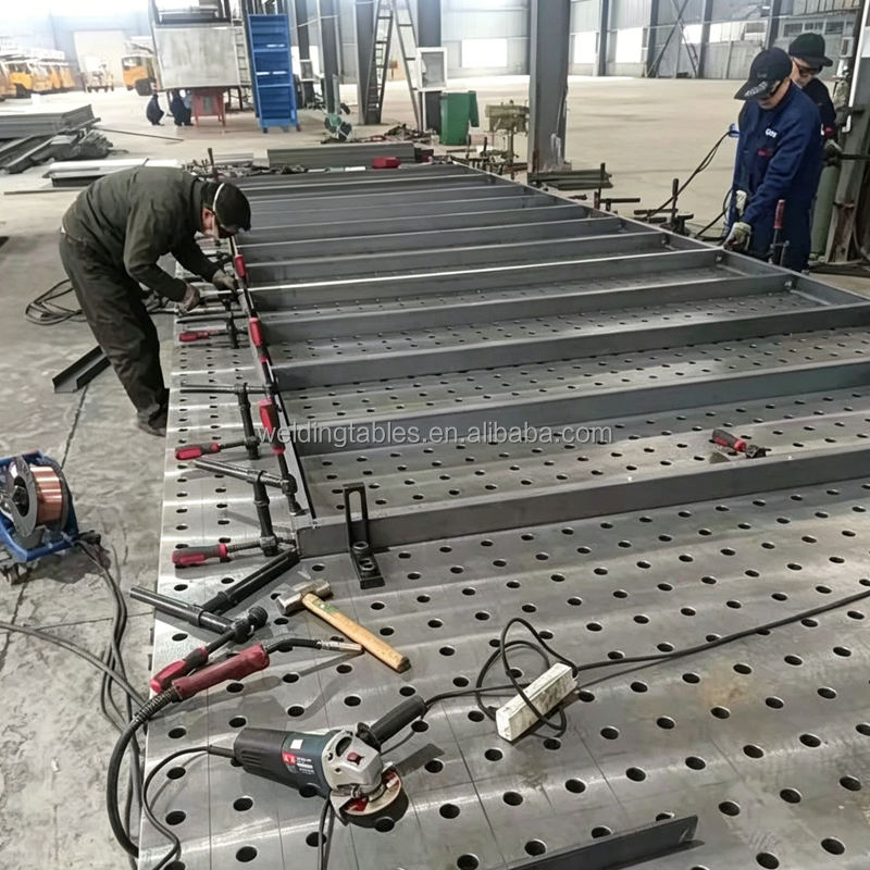 Modular Flexible Steel 3D Welding Table Welding Platform With D16 D18 ...