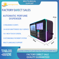 Diffuseur d'arômes intelligent à écran LCD, machine à parfum automatique sans eau, diffuseur d'huiles essentielles, diffuseur de parfum commercial pour hall d'hôtel