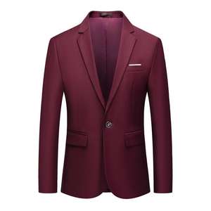 Ventes en gros de costumes décontractés pour hommes, veste formelle épaisse, style <span class=keywords><strong>anglais</strong></span> jazz, blazers de travail pour hommes - Product Image 6