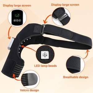 <span class=keywords><strong>Ceinture</strong></span> de massage d'épaule sans fil réglable à 76 LED pour thérapie par lumière rouge 660nm & 850nm, dispositif portable pour thérapie par lumière rouge - Product Image 6