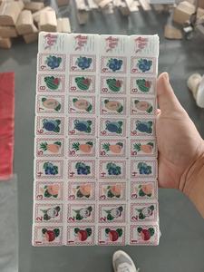 Ensemble de mahjong américain de luxe portable sur mesure, sur le thème de Doraemon, en acrylique, avec 160 tuiles en acrylique - Product Image 6