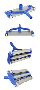 Couronne d'eau haute qualité tête de <span class=keywords><strong>brosse</strong></span> en aluminium à 360 degrés outil de nettoyage de <span class=keywords><strong>piscine</strong></span> sous vide <span class=keywords><strong>filtre</strong></span> de <span class=keywords><strong>piscine</strong></span> en plastique et accessoires - Product Image 5