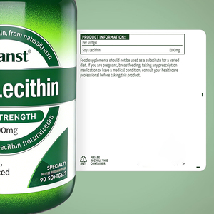 Gélules de lécithine de soja de haute qualité à marque privée : Améliore la mémoire, soutient la fonction hépatique, renforce l'immunité - Product Image 5