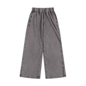 הסיטונאי גברים רחב רגליים אפור רגליים רוחנית 100% כותנה צרפתית מיוזע בייגי כותנה צרפתי - Product Image 4