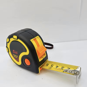 Cinta métrica de acero Inti Tools de 5 m, retráctil automática con botón de bloqueo, para construcción y bricolaje. - Product Image 3