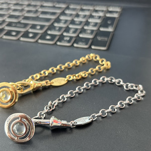 Pulsera de Perlas Pequeñas de 6mm de Alta Gama Empress Dowager Vivienne Star, Joyería de Lujo Clásica con Diseño de Platillo Volador para Mujer - Product Image 2