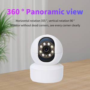 Caméra IP WiFi 2MP à 360 degrés PTZ, caméra de sécurité domestique CCTV, audio bidirectionnel, vision nocturne, logo OEM, <span class=keywords><strong>prix</strong></span> de gros, directement de l'usine - Product Image 3