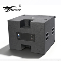 Subwoofer Profesional KING 918 Active de 18 Pulgadas con Imán de Neodimio, Caja de Madera Contrachapada, Sistema de Sonido Profesional