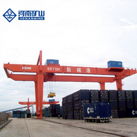 Grue à conteneurs Kuangshan de Chine, 50 tonnes, prix de la grue RMG, 35 tonnes, 45 tonnes, grue à portique montée sur rail pour le levage de conteneurs