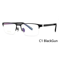 Nouvelle monture de lunettes Titan de qualité supérieure, montures optiques, lunettes