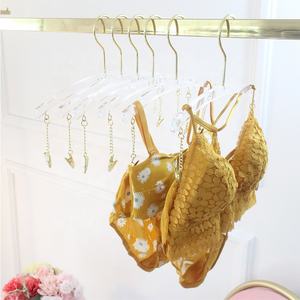 Percha <span class=keywords><strong>de</strong></span> barra para ropa interior acrílica con logotipo personalizado percha técnica <span class=keywords><strong>de</strong></span> inyección - Product Image 2