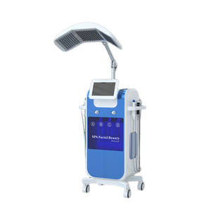 High Grade 8-in-1 High Frequency <b>Oxygen</b> Jet Microdermabrasion Facial <b>Machine</b> Hydrating Anti-Aging Skin Firming Hydrodermabrasion - Product Image 6