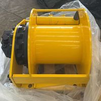 Nouveau design professionnel Treuil à câble en acier 3T pour levage de matériaux en hauteur sur chantier, avec tambour de levage et câble en acier de 100M