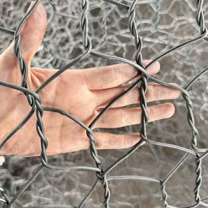 Panier <span class=keywords><strong>Gabion</strong></span> Soudé DIY, Boîte <span class=keywords><strong>Gabion</strong></span> Extérieure, Gabions de Construction en Treillis Métallique Revêtu de PVC pour Murs de Soutènement en Pierre, Origine Chine - Product Image 1