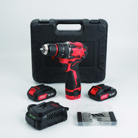 Perceuse électrique sans fil 16,8 V, tournevis sans fil, batterie lithium rechargeable, ensemble de perceuse à main avec étui de transport BMC