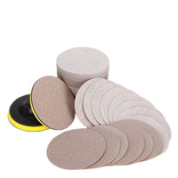 Oxyde d'aluminium 150mm Disques de ponçage Crochet Boucle Papier abrasif pour Automobile OEM Personnalisable