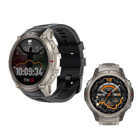 Reloj Inteligente DM59 para Hombre con Mapa Offline, GPS, Pantalla AMOLED, Resistencia al Agua 5ATM, Correa de Silicona, Monitor de Actividad Física y Sueño, Android, Llamadas Telefónicas
