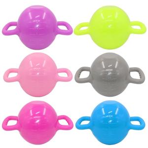 Hot Sale Pilates Kettlebell Delicate Texture PVC Women Sports <strong>Yoga</strong> Fitness Kettle Bell Double Handles Pilates Kettlebell - Product Image 4