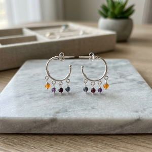 Boucles d'oreilles décontractées en argent sterling 925 de belle marque Bijoux de mode - Product Image 3