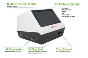 Equipamento veterinário para diagnóstico, máquina de progestrona canina automática, analisador veterinário, multiparâmetros, instrumento para laboratório veterinário - Product Image 3