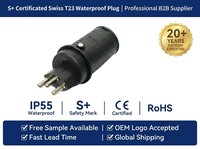 Prise de raccordement étanche ZNPON P135S-1 16A IP55 T23 sans câble