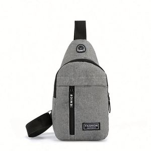 Sacs à bandoulière unisexes en nylon personnalisables avec logo, petits sacs de sport pour adolescents, sacs à bandoulière pour hommes, sacs messager pour hommes - Product Image 3