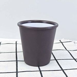 Tazas y Platillos de Doble Pared Biodegradables de 100 ml, Hechos con PLA y Posos de Café, Estilo Americano, Ecológicos, con Logotipo Personalizado - Product Image 2