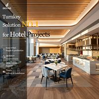 Gewerbliche Hotelmöbel Restaurant-Set Moderne Maßgefertigte Möbel Esstische und Stühle für Restaurantprojekte