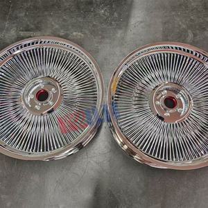 Ruedas para Automóviles de Pasajeros, Ruedas de Alambre de 26 Pulgadas, Llantas Cromadas, Ruedas de Alambre Dayton - Product Image 3
