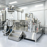 Machine mélangeuse-homogénéisatrice sous vide pour mayonnaise, ketchup tomate et pâte de piment, moteur inclus, capacité 5-5000L, de l'usine Guanyu