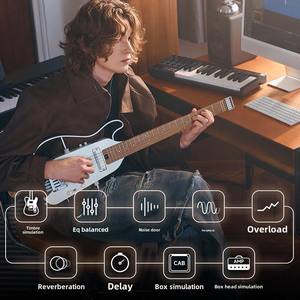 Chitarra Elettrica Donner <span class=keywords><strong>Hush</strong></span> X Pro Prodotto di Grande Successo e Richiesta - Product Image 4