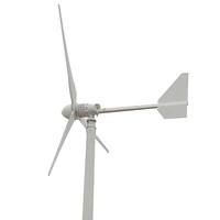 15KW 20KW 30KW 50KW générateur d'éolienne à axe horizontal et panneaux solaires système d'alimentation hybride