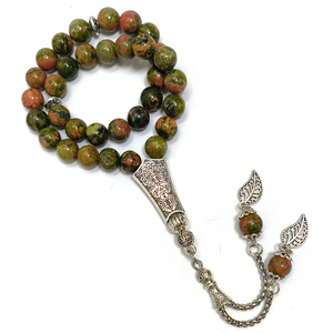Cuentas de Oración Musulmanas, 8 mm, 33 Cuentas, 45 Piezas, Pulsera Musulmana de Ojo de Tigre, Imam Zaman, Kaba Misbaha Tasbih. - Product Image 2
