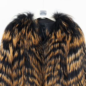 NAFA Personalice el abrigo de piel de zorro esponjoso con estilo de lujo de Ladys con el color de <span class=keywords><strong>la</strong></span> longitud del tamaño personalizado - Product Image 3