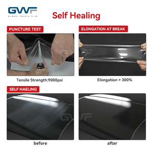 10 Years Warranty USA Quality Super Hydrophobic Instant Self Healing TPU PPF Paint Protection Film Clear TPH PPF Car Film Roll