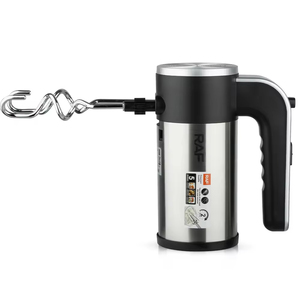 Batteur sur socle électrique 2-en-1 avec bol mélangeur en acier inoxydable - Product Image 3
