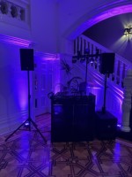 Projecteurs LED sans fil 4x20W, étanches IP65, pour extérieur, DJ, mariage, fête