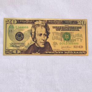 Banconote USA in Foglia d'Oro - Set Completo di 7 Denominazioni, Banconote Commemorative da Collezione per Regali ed Esposizione - Product Image 4