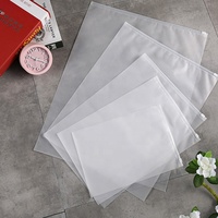 OEM kustom cetak lucu hewan tahan air Frosted segel Ziplock PE paket plastik tas dengan merek sendiri Logo