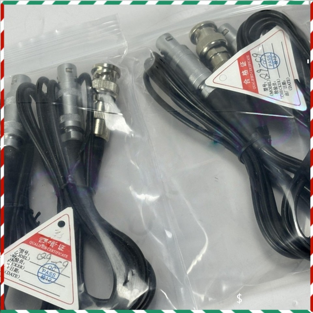 High Performance New Cable Q9-C9 Equality BNC to LEMO-1 for Ultrasonic Flaw Detector Equipment Industrial Use