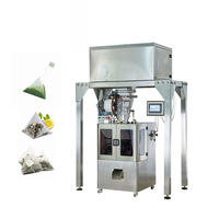 Machine d'emballage automatique de sachets triangulaires en non-tissé pour aliments, à scellage numérique à ultrasons haute texture, pour le thé en immersion, fabriquée en Chine