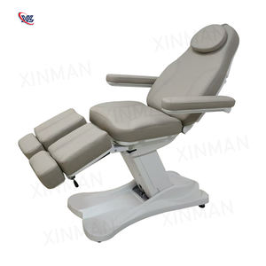 नए डिजाइन अनुकूलित छोटे आधार पेडीक्योर चेयर अस्पताल फर्नीचर स्प्लिट लेग इलेक्ट्रिक पोडिट्री चेयर - Product Image 2
