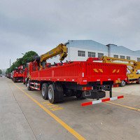 Chine xugong 6X4 14ton dongfeng camion à benne palfinger monté grue camion manipulateur sur camion