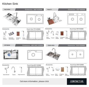 <span class=keywords><strong>Cucina</strong></span> Elegante e Accogliente, in Legno e Bianco, con Lavello e Accessori di Stile - Product Image 6