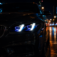 Feux avant à LED pour BMW Série 5 F10 2011-2017, style flèche, avec feux de jour et clignotants intégrés, amélioration des phares